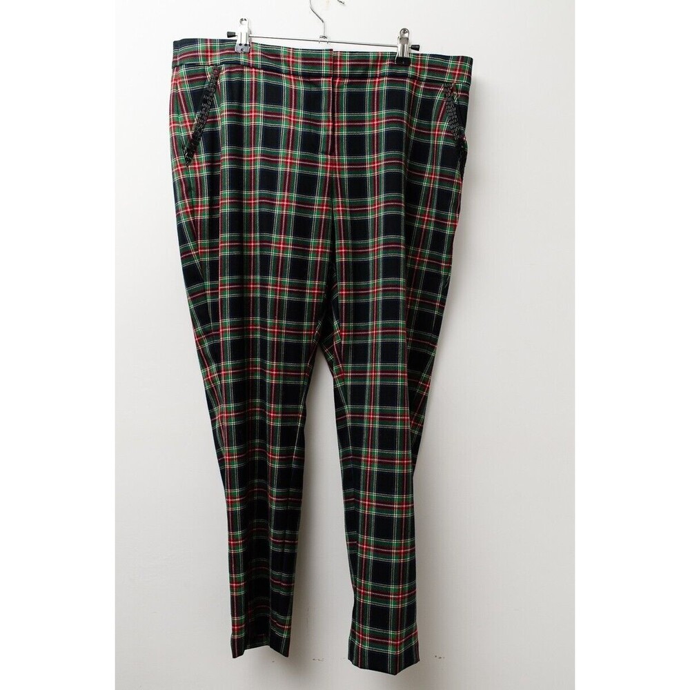 Vineyard Vines Holiday Plaid Tartan Pant Size 12 Women's pants
